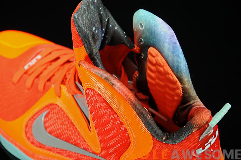 Nike Lebron 9 Total Orange Metallic Silver Team Orange Mint Candy 9