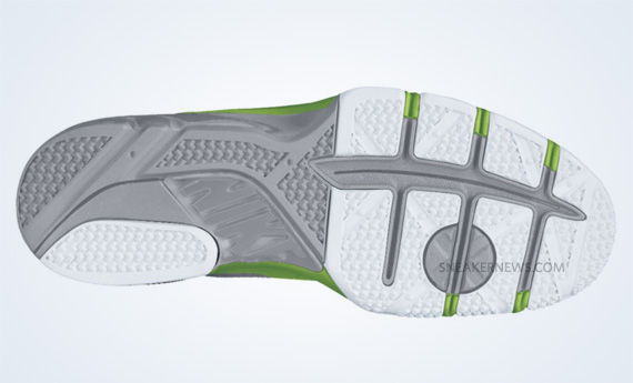 Nike Zoom Huarache Tr Mid 2 White Wolf Grey Action Green Neptune Blue 1