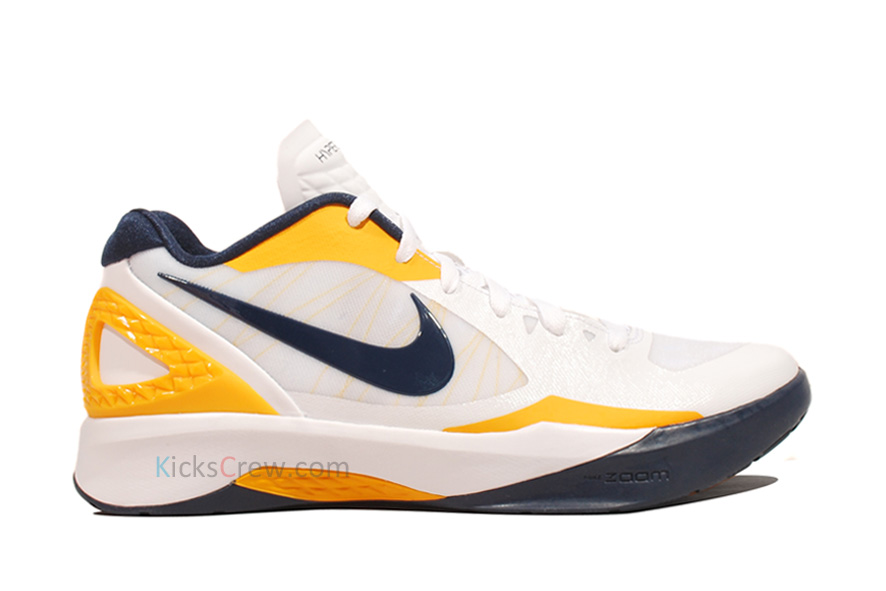 Nike Zoom Hyperdunk 2011 Low White Midnight Navy Del Sol 01