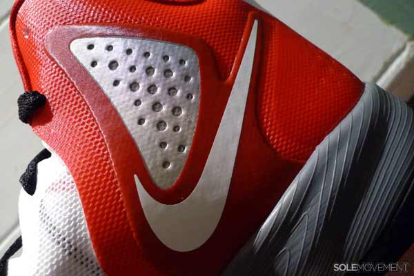 Nike Zoom Hyperenforcer White Cool Grey Sport Red 5
