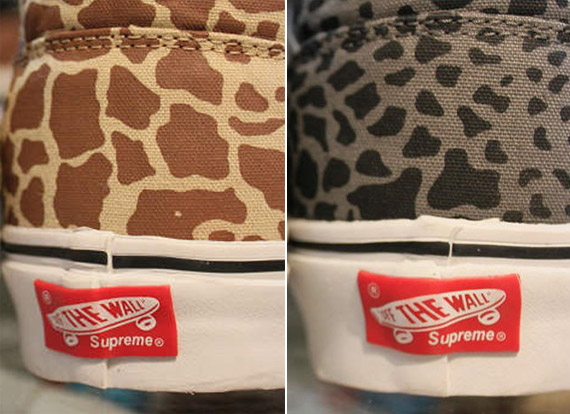 Supreme x Vans Half Cab ‘Giraffe Pack’