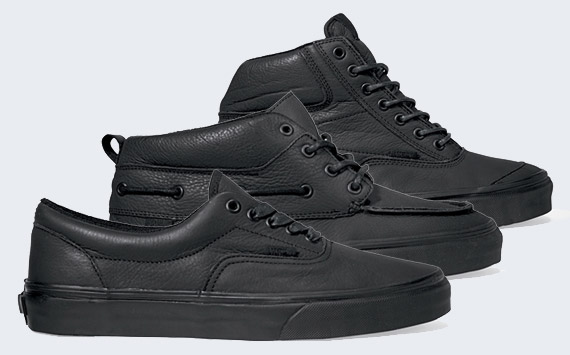 Vans 'Matte Black' Pack