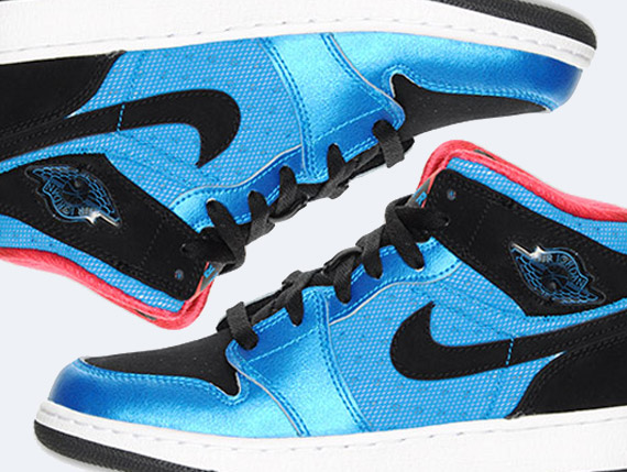 Air Jordan 1 GS - Neptune Blue - Black - Siren Red