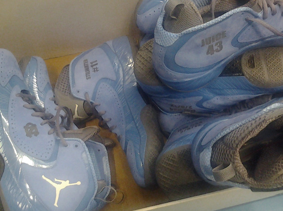 Air Jordan 2012 Unc Tar Heels Pe