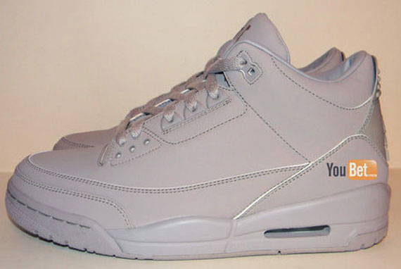 Air Jordan Iii Grey Sample Eb 4