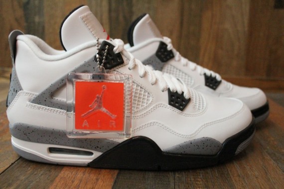 Air Jordan IV - White - Black - Cement Grey | Arriving @ Retailers
