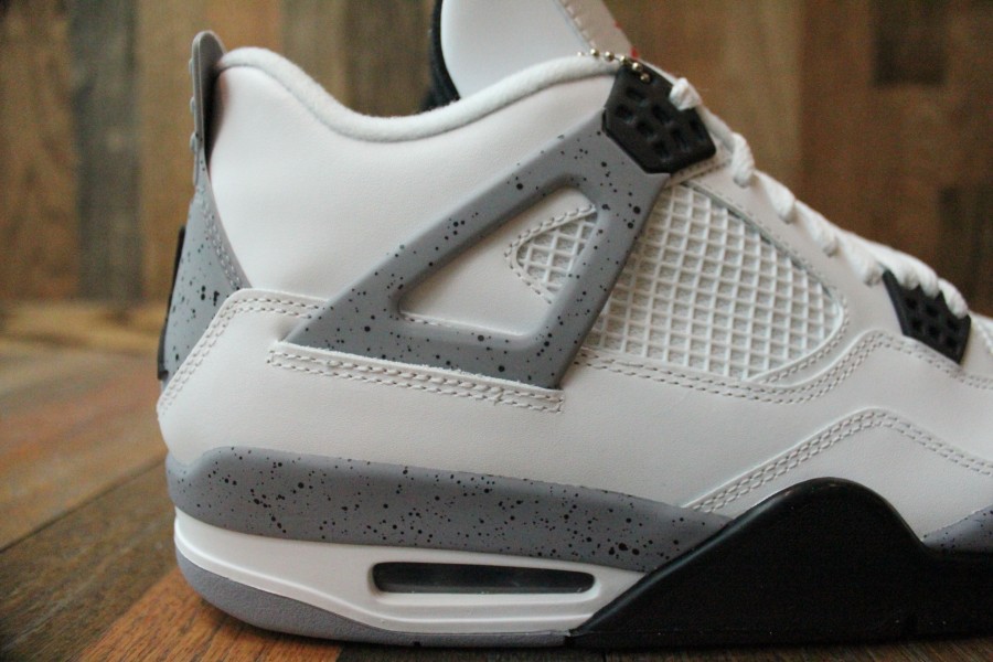 Air Jordan Iv White Black Cement Grey Arriving At Retailers 03