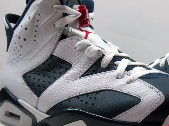 Air Jordan Vi Olympic 2012 Detailed Images