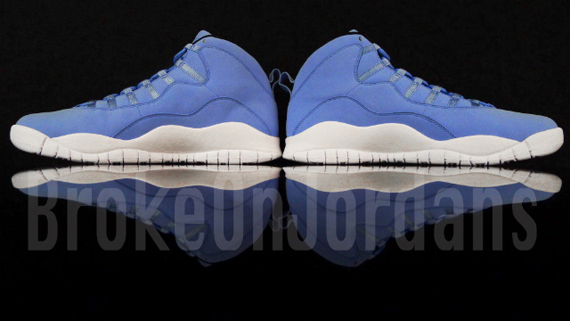 Air Jordan X Uni Blue Sample 4