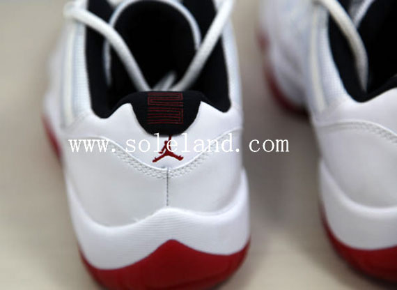 Air Jordan XI Low - White - Red | New Photos