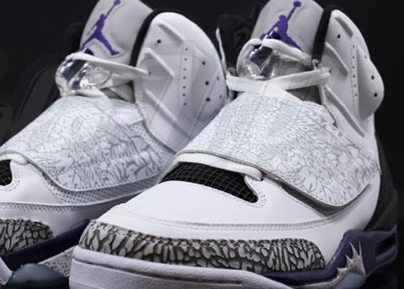 Jordan Son Of Mars White Club Purple Black Ebay