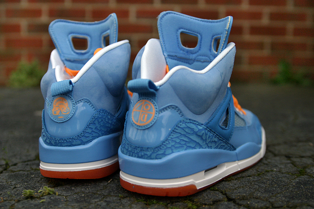 Jordan Spizike University Blue Italy Blue Vivid Orange 6