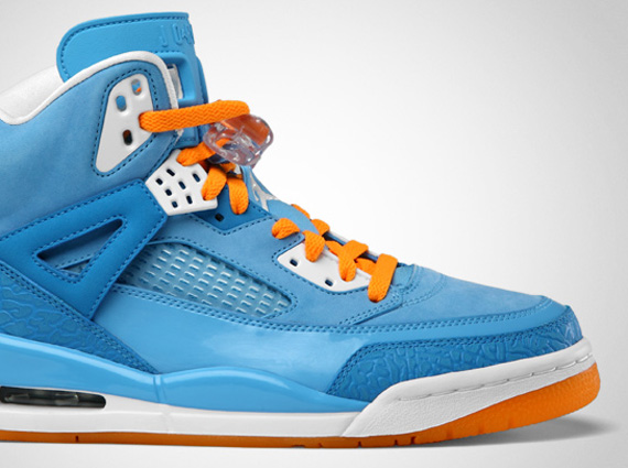 Jordan Spizike University Blue White Vivid Orange Release Date 4