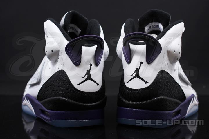 Jordan Spizike White Club Purple Cool Grey Black 5