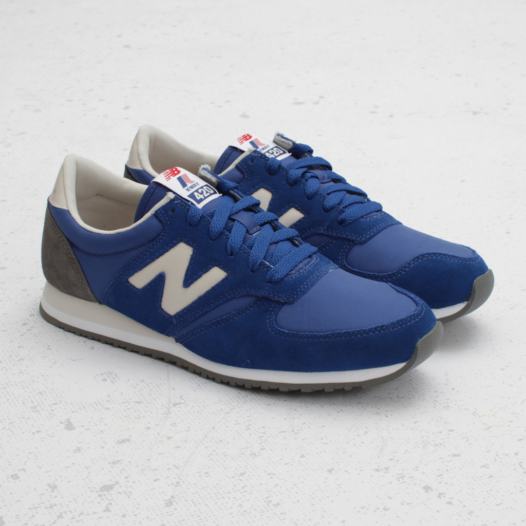 K Way New Balance 420 Blue 1