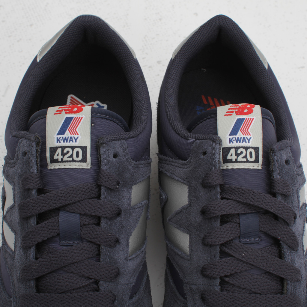 K Way New Balance 420 Navy 2