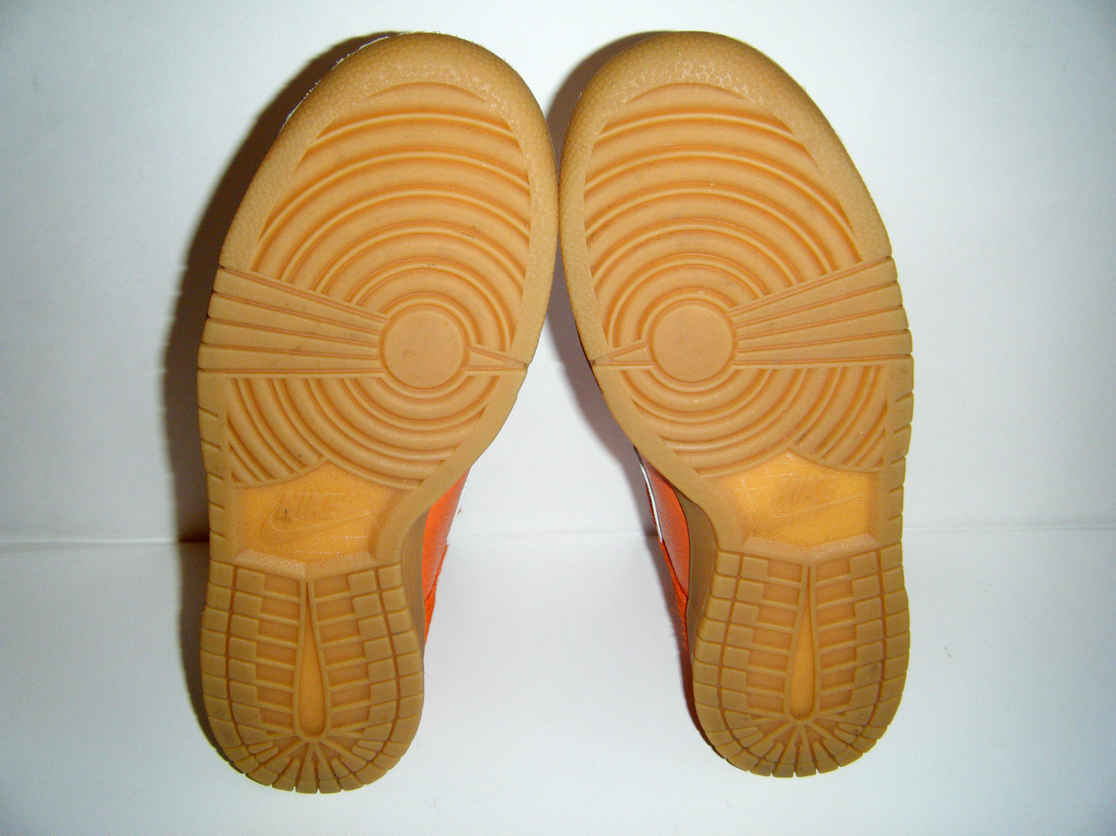 Nike Dunk High Premium Orange Horsehair Sample 09