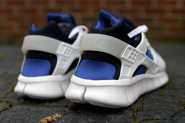 Nike Huarache Free 2012 – White – Navy