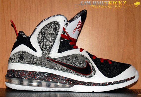Nike Lebron 9 Freegums Inside Out Customs Gourmet Kickz 2