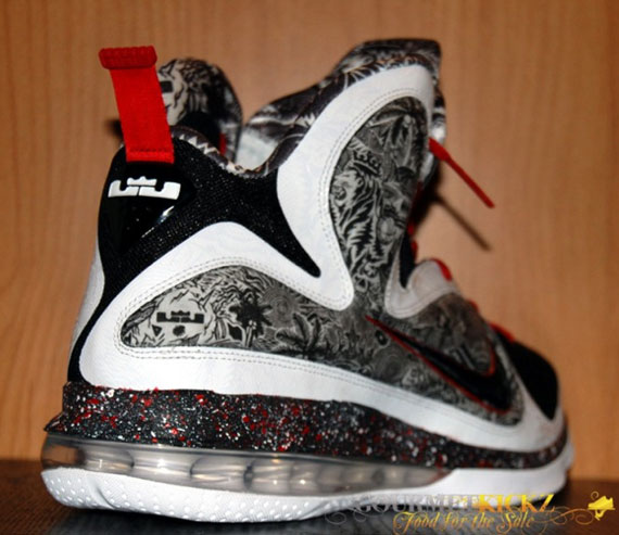 Nike Lebron 9 Freegums Inside Out Customs Gourmet Kickz 4