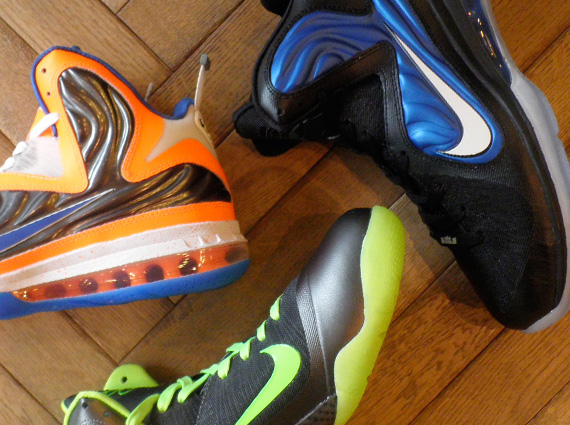 Nike LeBron 9 iD 'Foamposite' Samples