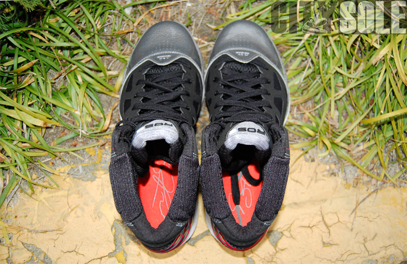 Adidas Adizero Rose 2.5 Lead Black Scarlet 6