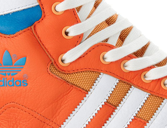 Adidas Decade Mid Orange Blue White Ct 7