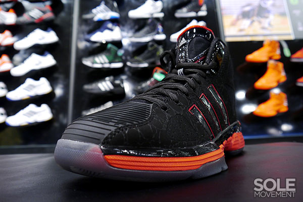 Adidas Pro Model 0 Lux Black Scarlet 5