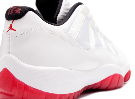 Air Jordan XI Low - White - Varsity Red | New Images
