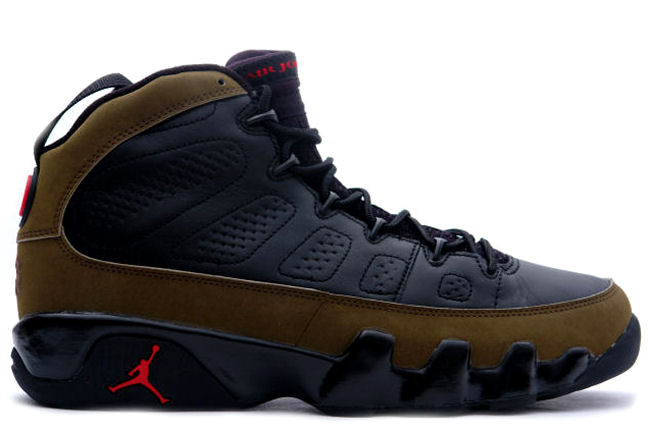 Air Jordan Ix Olive Retro 2012