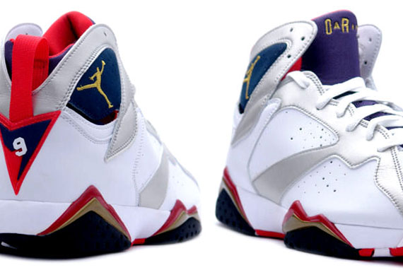 Air Jordan VII Olympic 2012 - Release Date