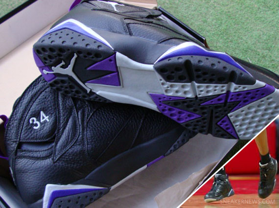Air Jordan VII - Ray Allen Milwaukee Bucks PE