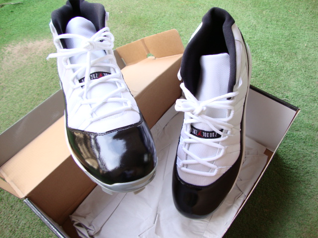 Air Jordan Xi Conord Cc Sabathia Pe Cleats 10