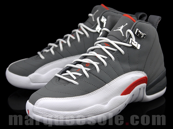 Air Jordan Xii Gs Cool Grey New Photos 05