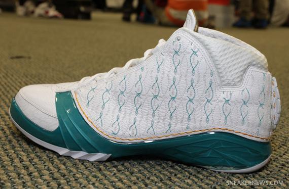 Air Jordan Xx3 Chris Paul Hornets Home Pe Detailed Look 4