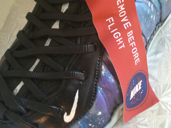 Nike Air Foamposite One 'Galaxy' Sneaker Cake