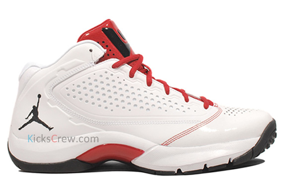 Jordan D Reign White Red Black 1