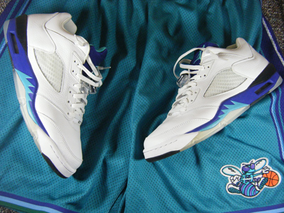 Jordan V Low Grape Customs 13