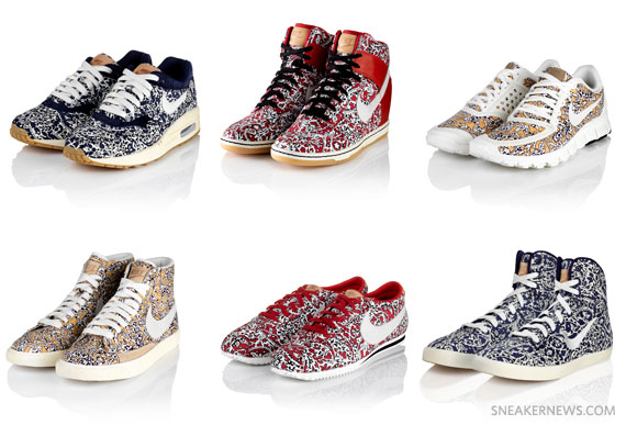 Liberty x Nike Sportswear Collection – Summer 2012