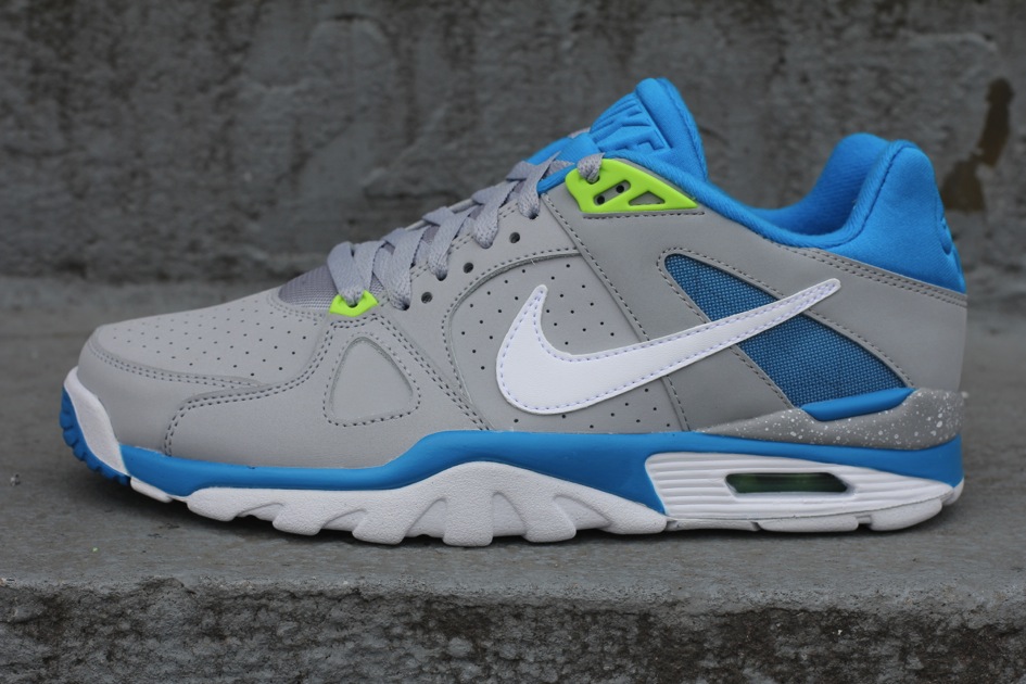 Nike Air Trainer Classic Wolf Grey Neptune Blue Dark Grey White 2