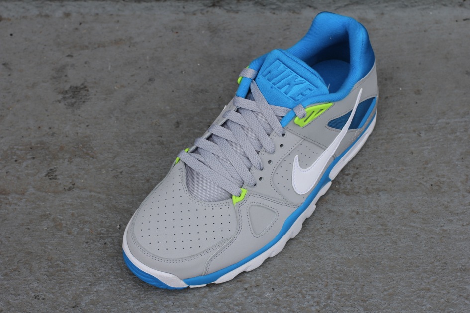 Nike Air Trainer Classic Wolf Grey Neptune Blue Dark Grey White 3