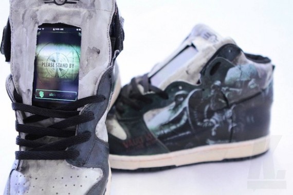 Nike Dunk High 'Vault Dweller' Customs by Jacob Patterson