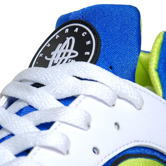 Nike Huarache Free 2012 White Royal Volt Og End 2