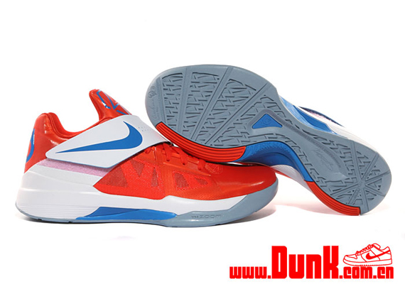 Nike Kd Iv Tm Org Pht Blu 2