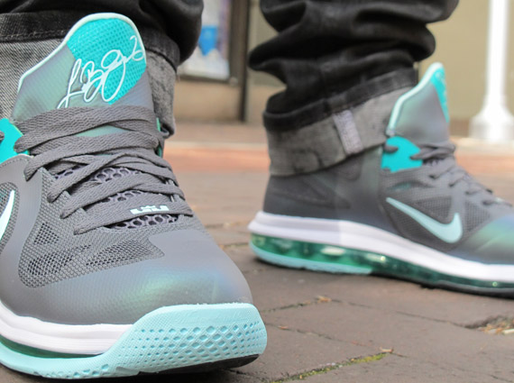 Nike Lebron 9 Low Easter On Feet 1