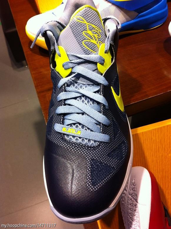 Nike Lebron 9 Low Obsidian Cyber New Images 1