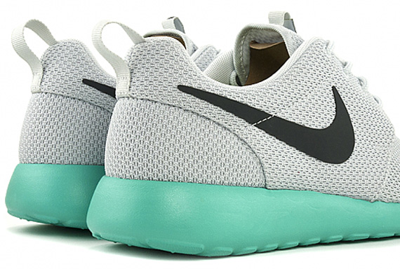 Nike Roshe Run - Grey - Teal