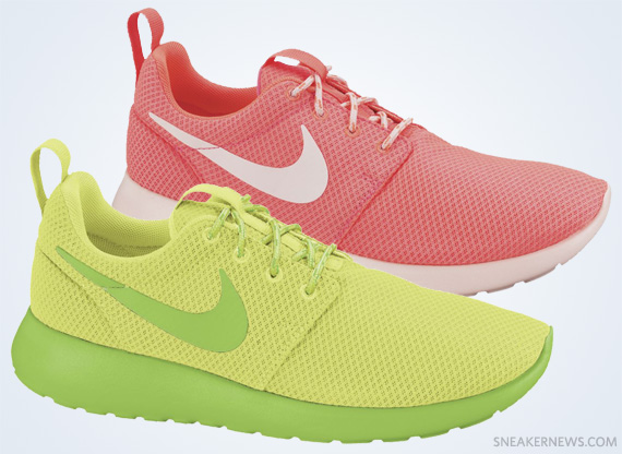 Nike Roshe Run Wmns Hot Punch Liquid Lime