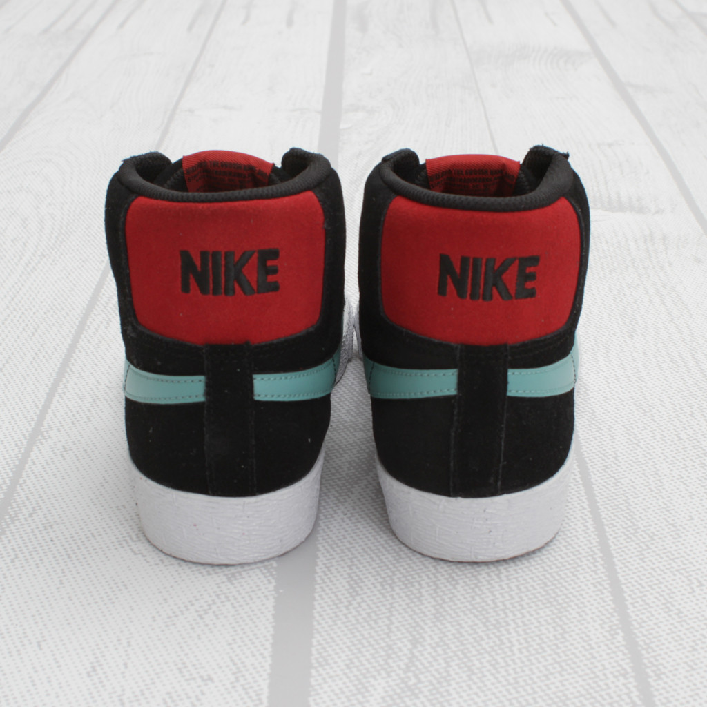 Nike Sb Blazer Black Sea Crystal Varsity Red 5