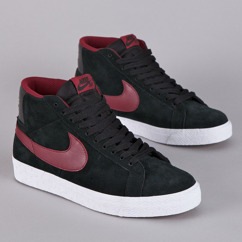 Nike Sb Blazer Black Team Red White 2